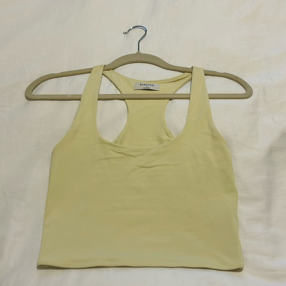 Babaton Racerback Crop Top